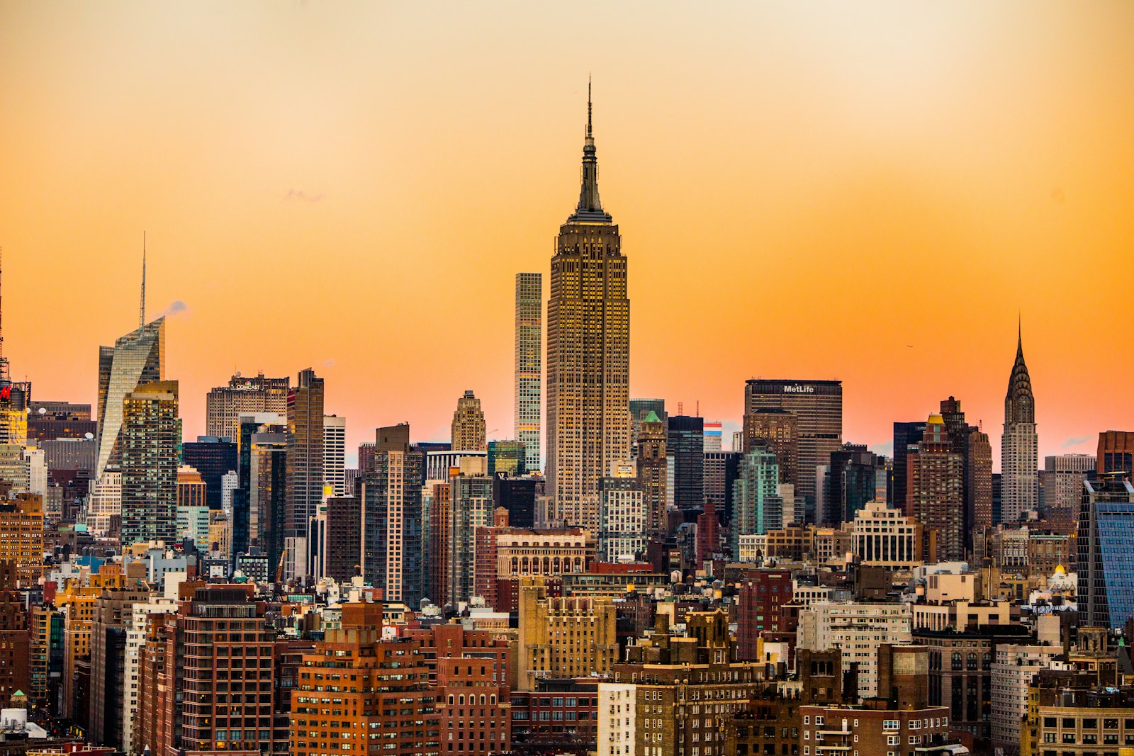 New York skyline in daylight